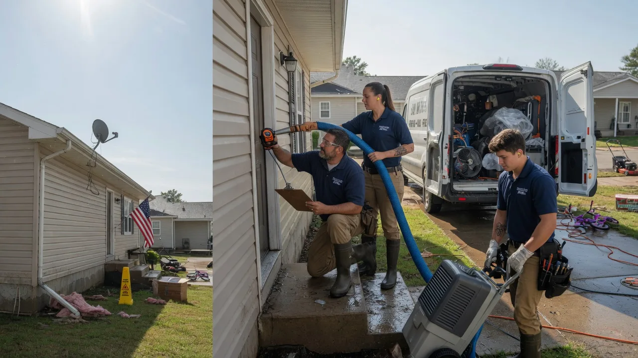 Ceiling Water Damage Restoration in Westport, PA near me